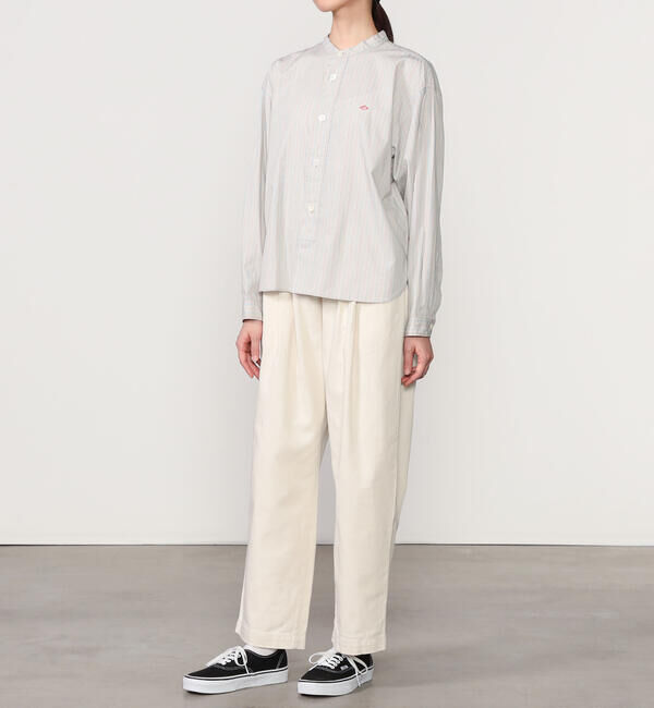 DANTON「DANTON | 2タック イージーパンツ WOMEN」|チノ|