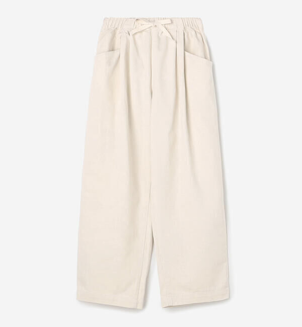 DANTON「DANTON | 2タック イージーパンツ WOMEN」|チノ|