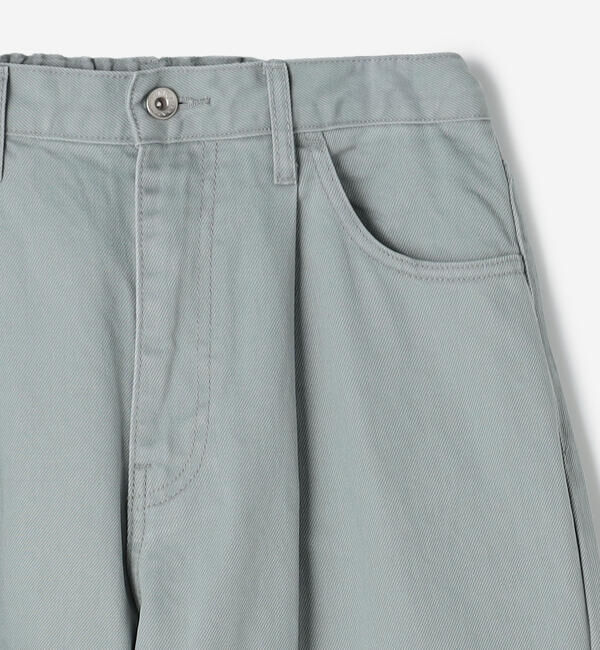 DANTON「DANTON | コットンカツラギ タックパンツ WOMEN」|チノ|