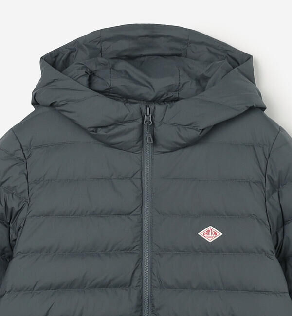 DANTON「DANTON | ナイロンタフタ フードダウンジャケット WOMEN」|ダウン|