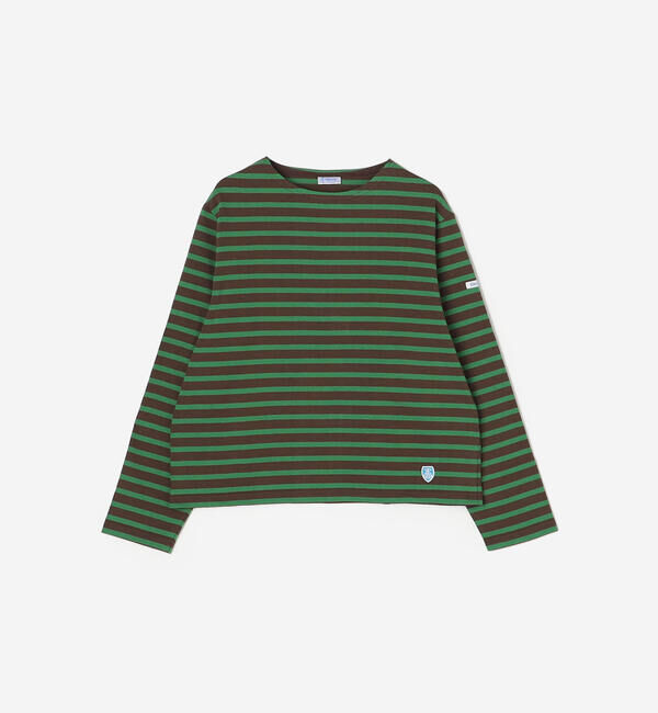 ORCIVAL「ORCIVAL | コットンロード クルーネックTシャツ WOMEN」|Tシャツ・カットソー|GREEN系1