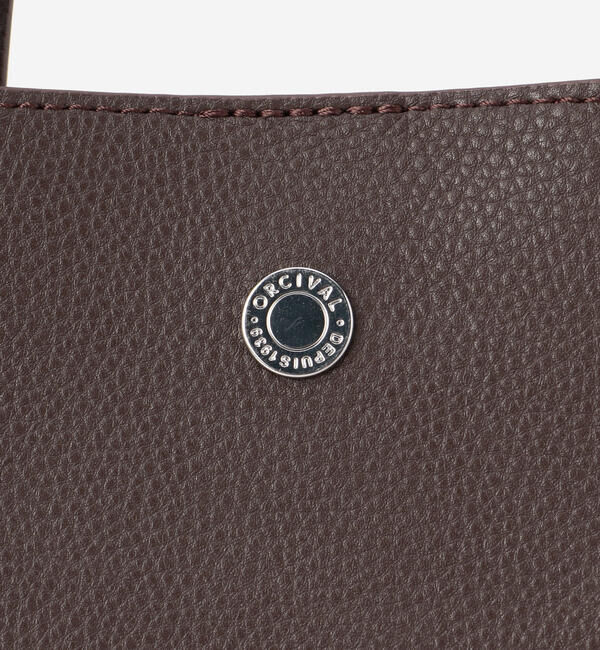 ORCIVAL「ORCIVAL | ダブルフェイスレザー 2WAYトートバッグ」|ショルダー・メッセンジャー|