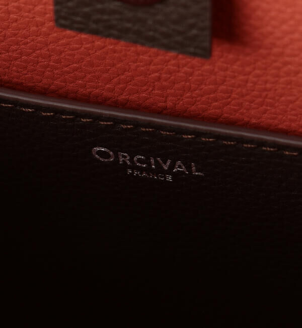 ORCIVAL「ORCIVAL | ダブルフェイスレザー 2WAYトートバッグ」|ショルダー・メッセンジャー|