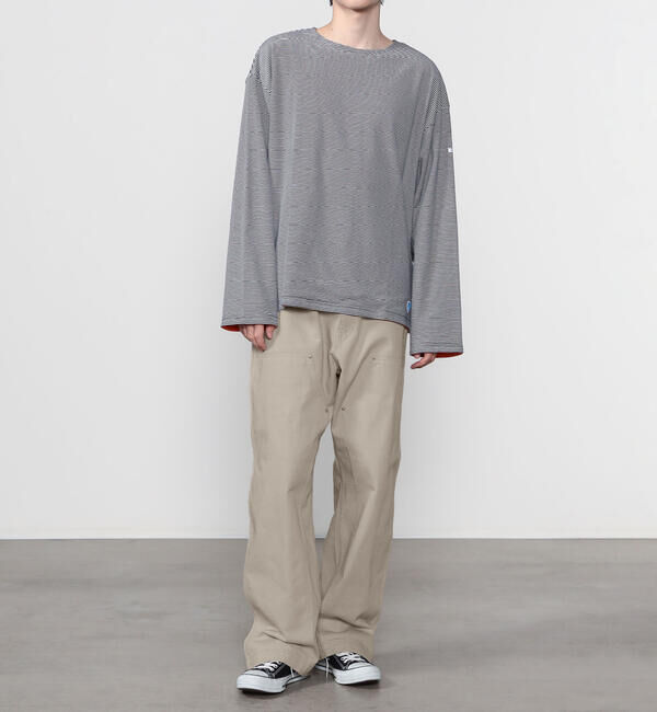 ORCIVAL「ORCIVAL | コットンカツラギ ダブルニーイージーパンツ MEN」|チノ|