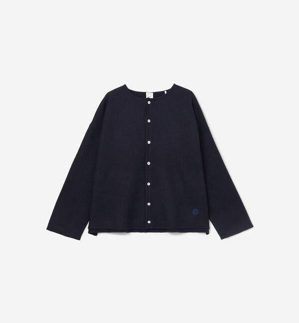 ORCIVAL「ORCIVAL | ウールジャージー カーディガン WOMEN」|ニット・セーター|DKNAVY