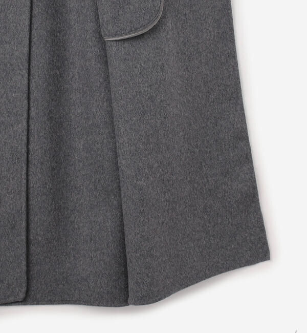 LE GLAZIK「LE GLAZIK | ウール ダブルフェイスコート WOMEN」|ダッフルコート|