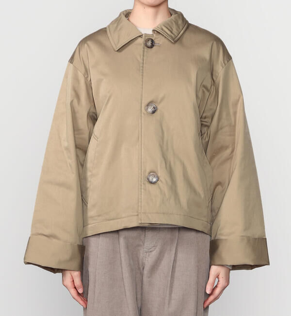 GYMPHLEX「Gymphlex | ツイル ショートコート WOMEN」|ダウン|