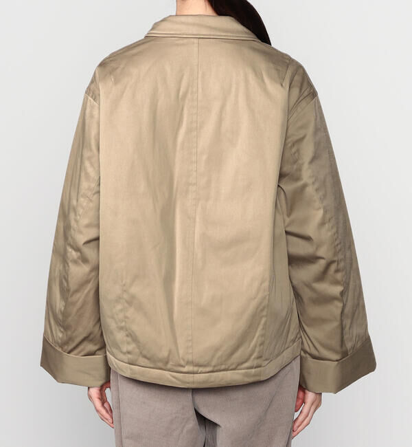 GYMPHLEX「Gymphlex | ツイル ショートコート WOMEN」|ダウン|