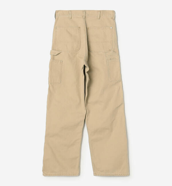  「orSlow | 〈別注〉 DOUBLE KNEE WORK PANTS BEIGE WOMEN」|チノ|