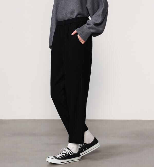 Morris & Sons「MORRIS & SONS | ウールスムース イージーパンツ WOMEN」|スラックス|