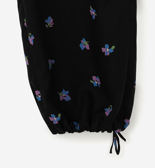 LE GLAZIK「LE GLAZIK | ツイルプリント エラスティックパンツ WOMEN」|チノ|