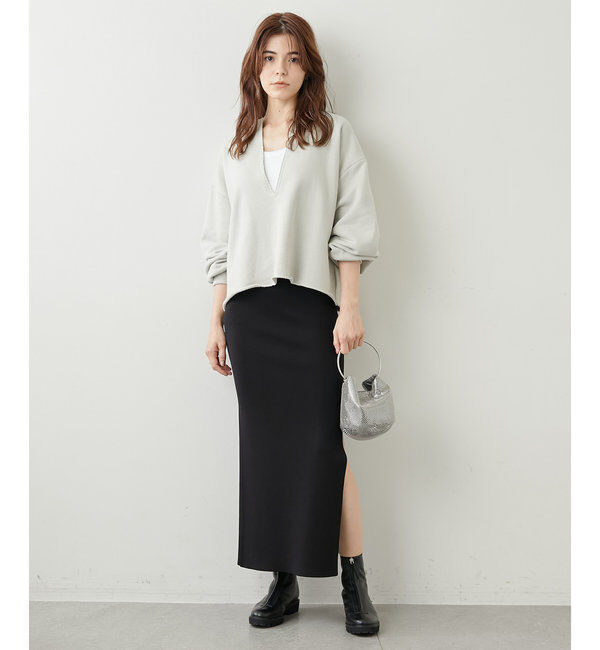  「スウェットVネックプルオーバー２」|Tシャツ・カットソー|