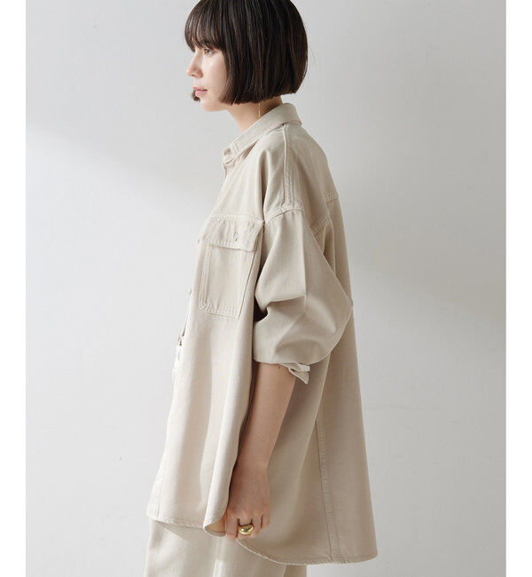  「ドロップデニムシャツ」|シャツ・ブラウス|