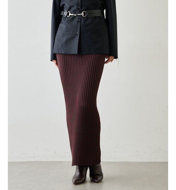  「ニットフィットスカート」|スカート|