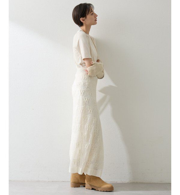  「ジャガードラップスカート」|スカート|