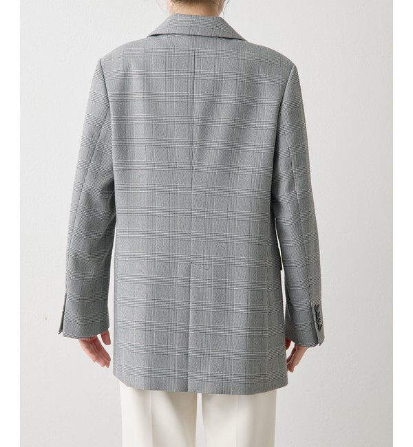 THE PAUSE「【THE PAUSE】チェックダブルジャケット」|テーラードジャケット|