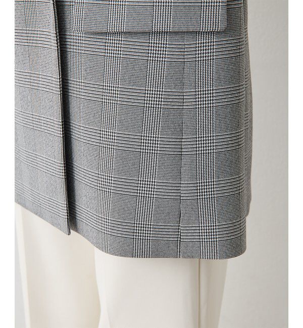 THE PAUSE「【THE PAUSE】チェックダブルジャケット」|テーラードジャケット|