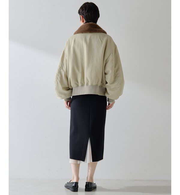 THE PAUSE「【THE PAUSE】ファーカラーMA-1」|その他|