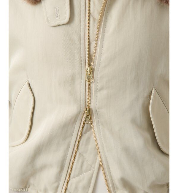 THE PAUSE「【THE PAUSE】ファーカラーMA-1」|その他|