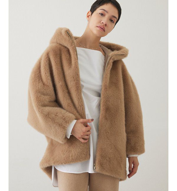 THE PAUSE「【THE PAUSE】フェイクファードルマンコート」|その他|