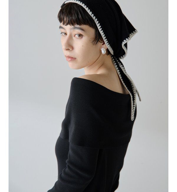  「オフショルニットプルオーバー」|ニット・セーター|