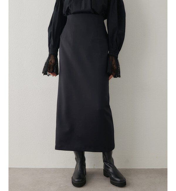  「ハイウエストジャージースカート」|スカート|