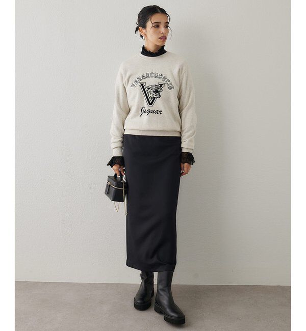  「ハイウエストジャージースカート」|スカート|