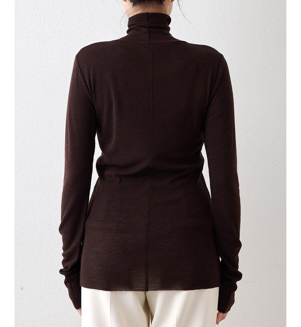  「ウール混カットタートルプルオーバー」|Tシャツ・カットソー|