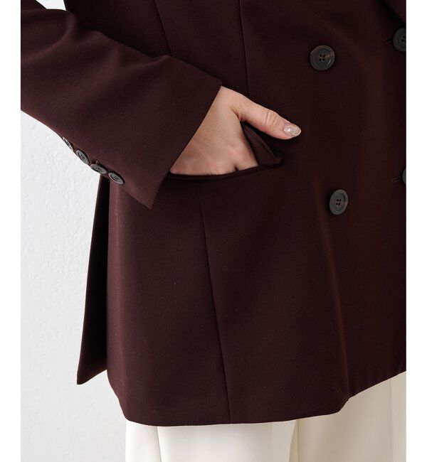  「ダブルテーラードジャケット」|テーラードジャケット|