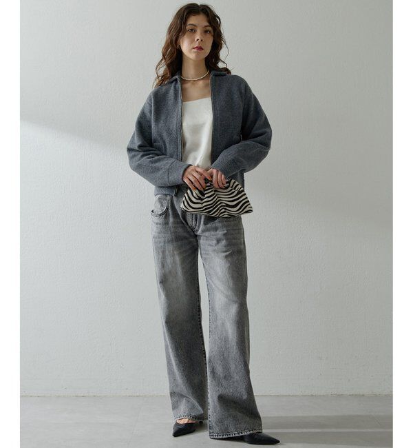  「ニットブルゾン」|ブルゾン・スタジャン|