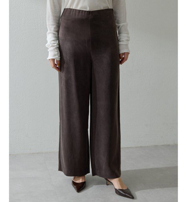  「フィブリルパンツ」|チノ|ブラウン