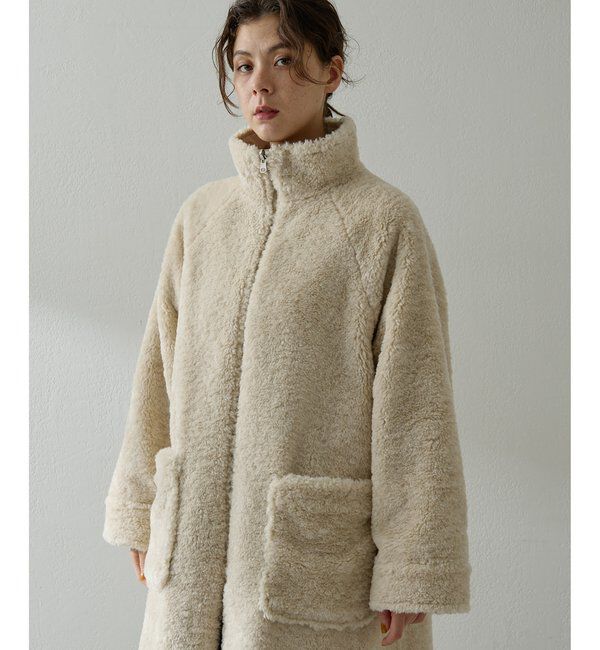  「リバーシブルボアコート」|その他|