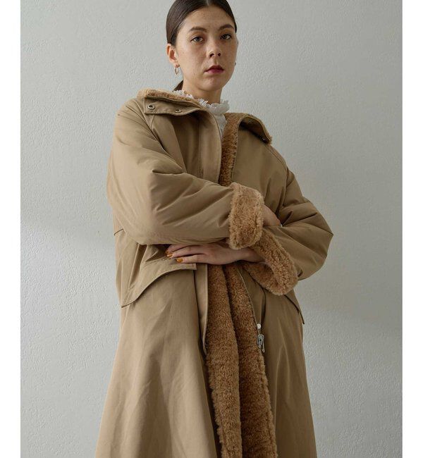  「リバーシブルボアコート」|その他|