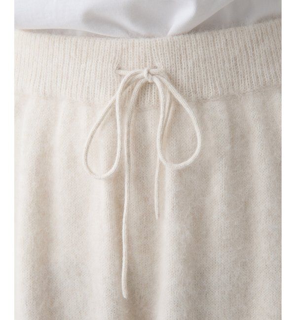 THE PAUSE「【THE PAUSE】ファーニットドロストパンツ」|チノ|