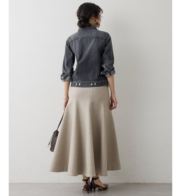  「ボンディングウールスカート」|スカート|