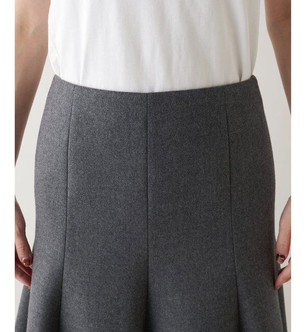  「ボンディングウールスカート」|スカート|