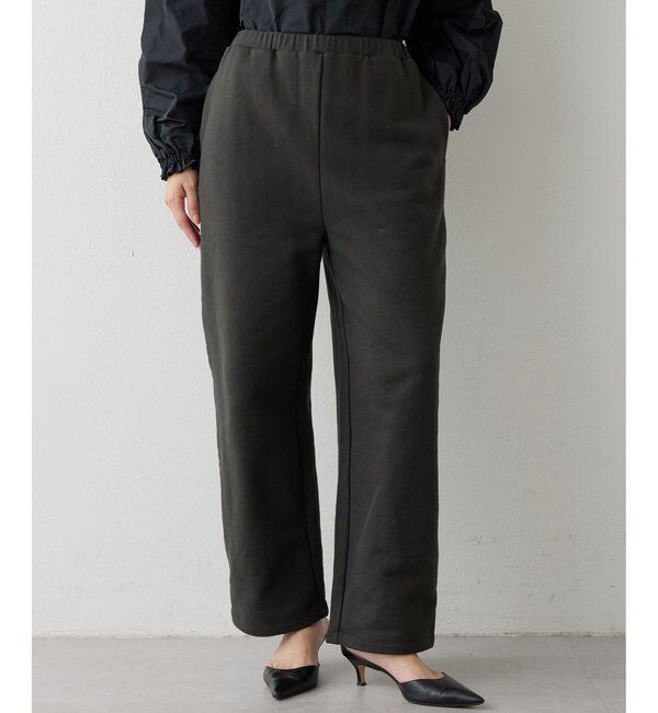  「裏毛ワイドパンツ」|チノ|