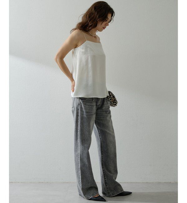  「サテンキャミソール」|シャツ・ブラウス|