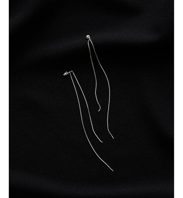 THE PAUSE「【THE PAUSE】2WAYチェーンピアス」|リング|