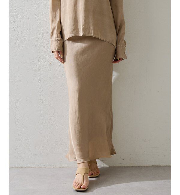  「ピグメントロングスカート」|スカート|