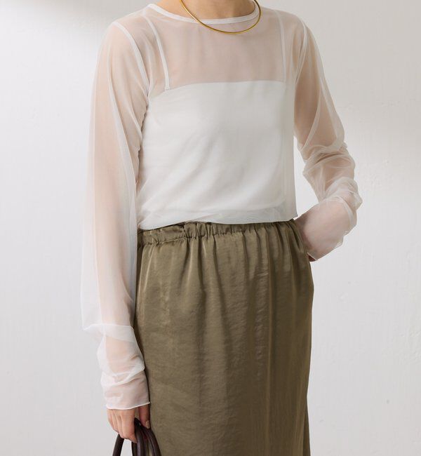  「シアーチュールロンT」|Tシャツ・カットソー|