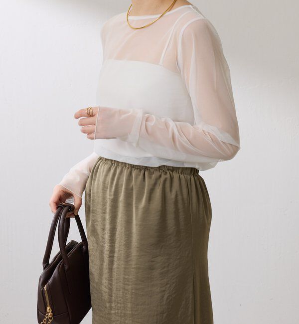  「シアーチュールロンT」|Tシャツ・カットソー|