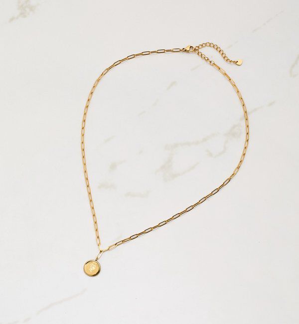  「ステンレスコインネックレス」|リング|