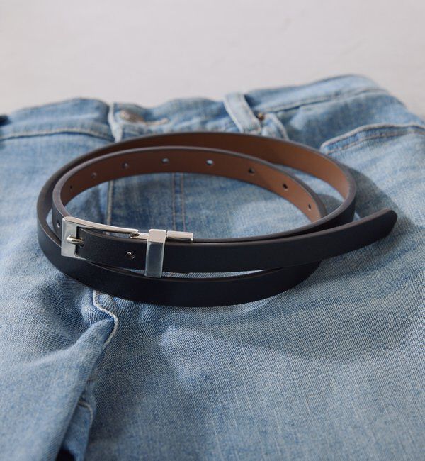  「スリムリバーシブルベルト」|ベルト|