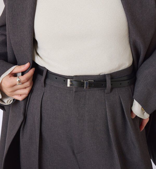  「スリムリバーシブルベルト」|ベルト|