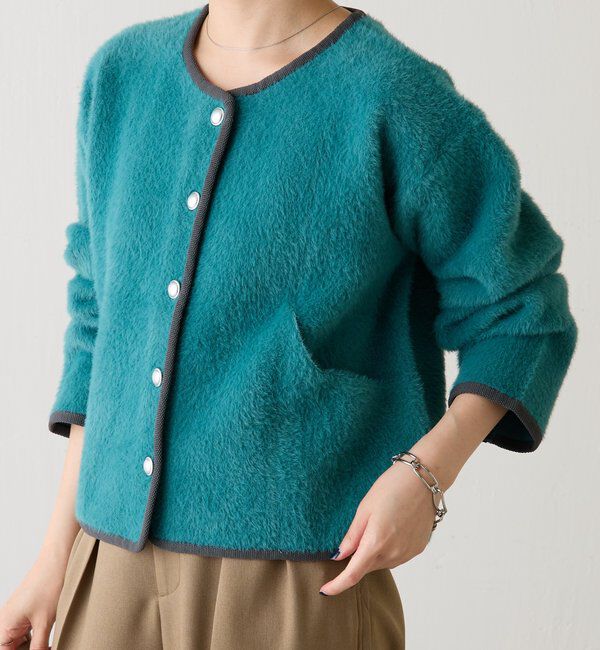 「ミニシャギーカーディガン」|ニット・セーター|