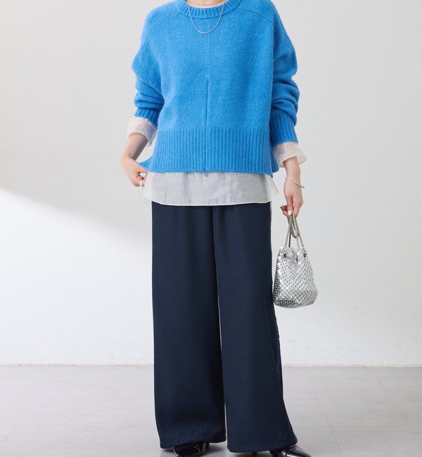  「ヤクライクショートニット」|ニット・セーター|