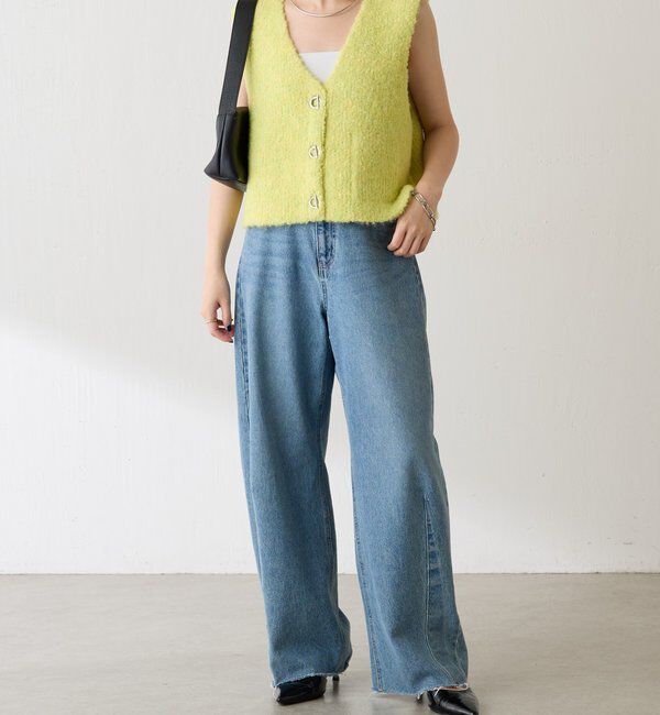  「ブークレーメタルトグルベスト」|ニット・セーター|