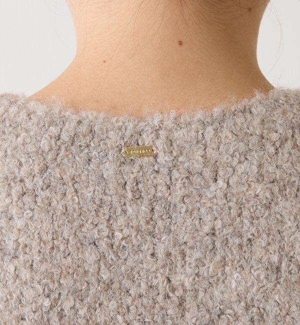  「ブークレーメタルトグルベスト」|ニット・セーター|