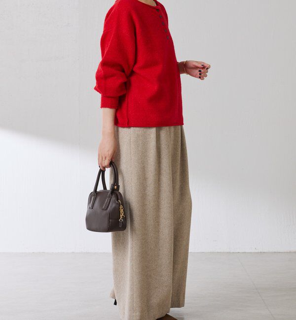  「2WAYヘンリーネックニット」|ニット・セーター|